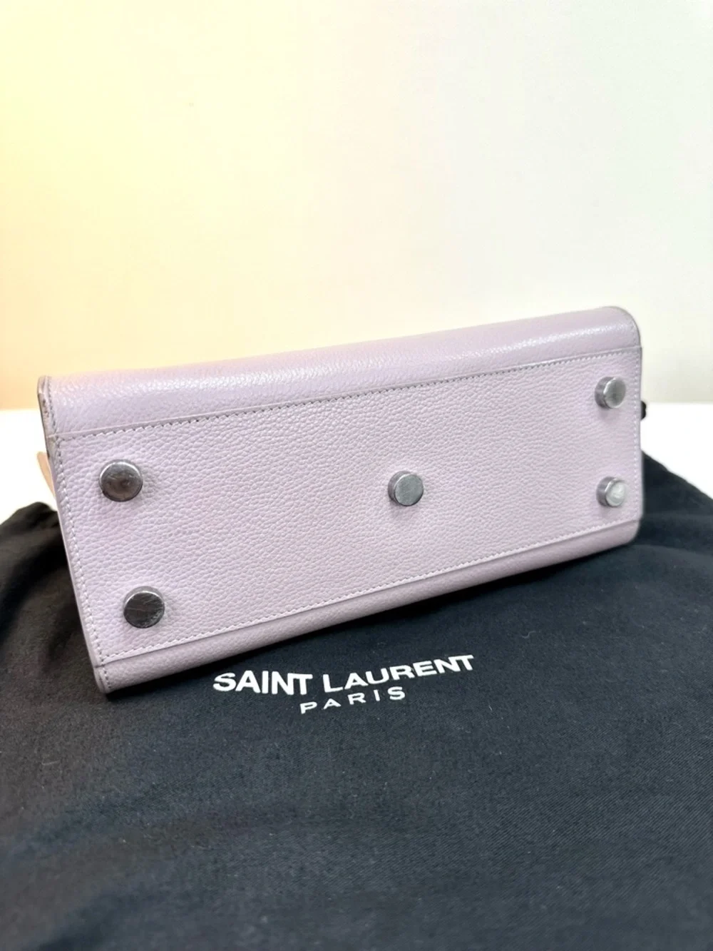 Saint Laurent Sac de Jour Baby Bag Rose Pink removable crossbody strap COA - Picture 7 of 13